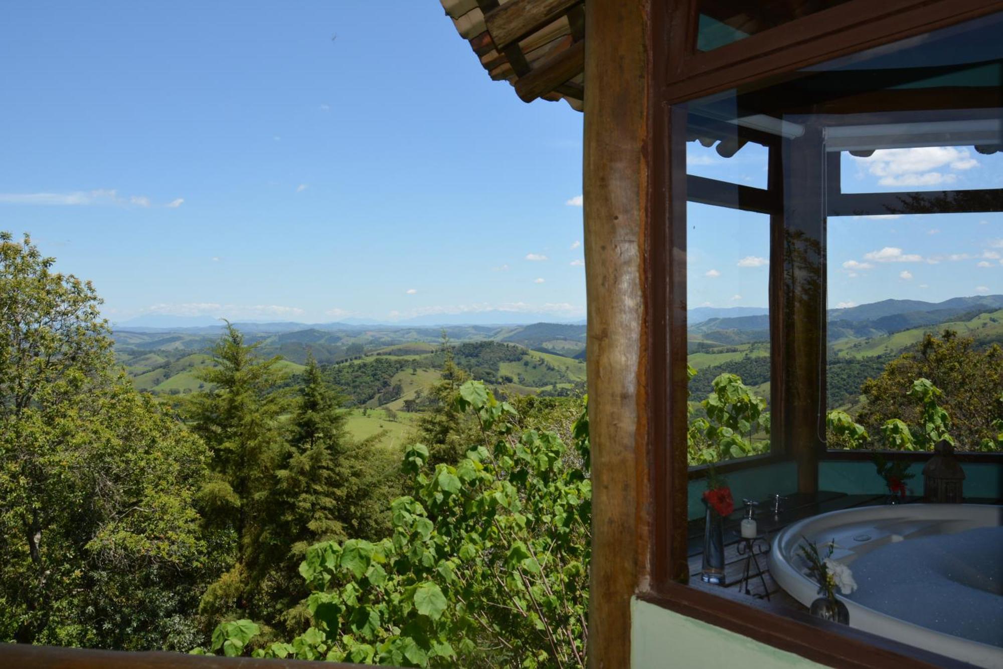 Pousada Quinta Da Serra Acomodação com café da manhã Cunha Quarto foto