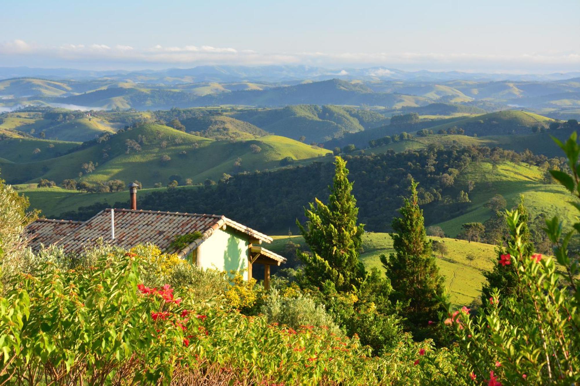 Pousada Quinta Da Serra Acomodação com café da manhã Cunha Exterior foto