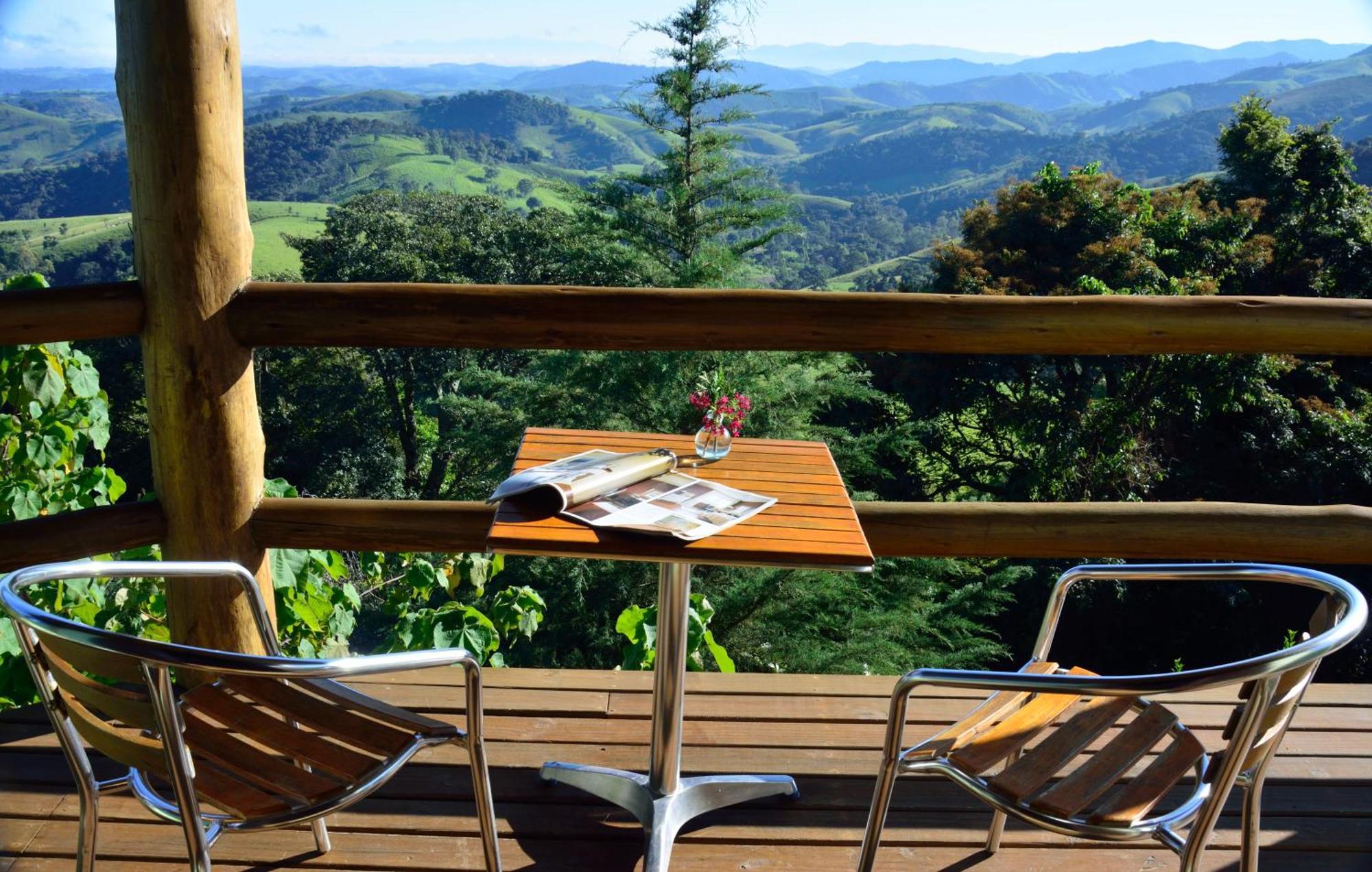 Pousada Quinta Da Serra Acomodação com café da manhã Cunha Quarto foto