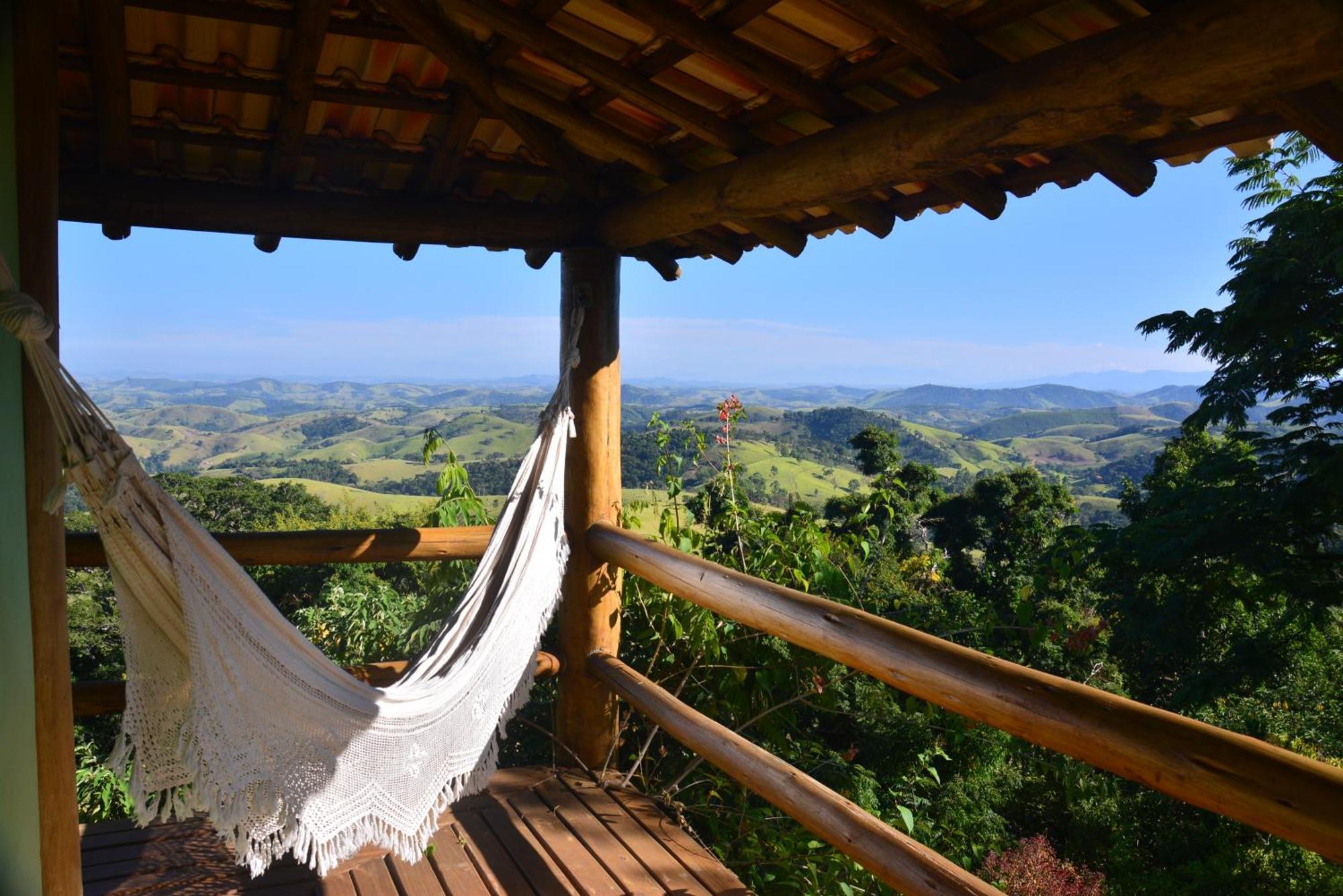 Pousada Quinta Da Serra Acomodação com café da manhã Cunha Quarto foto