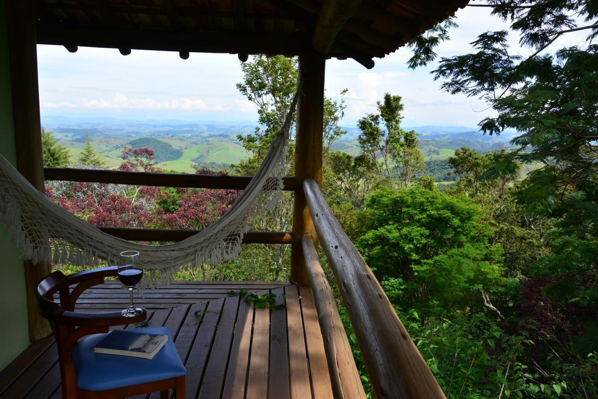 Pousada Quinta Da Serra Acomodação com café da manhã Cunha Quarto foto