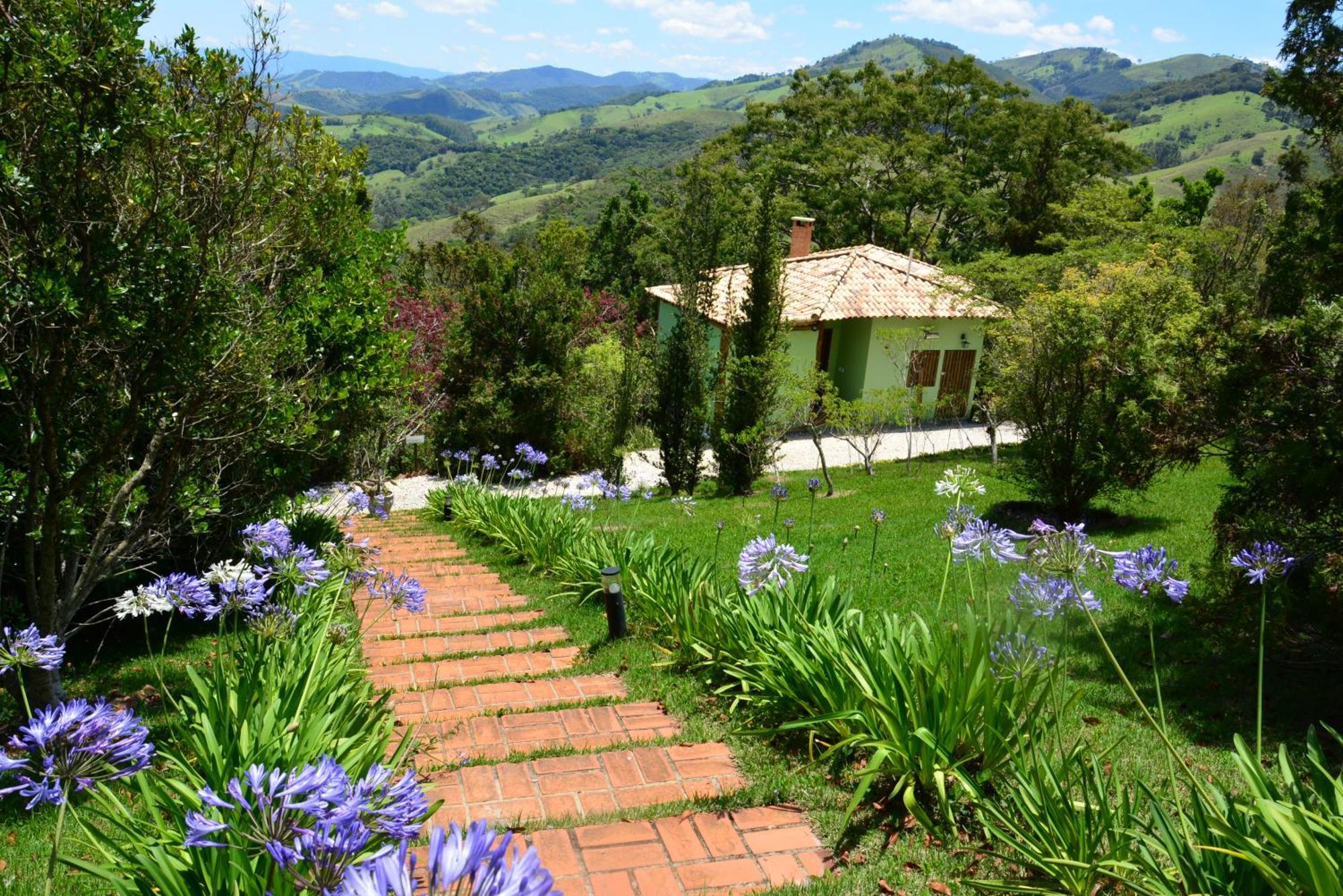 Pousada Quinta Da Serra Acomodação com café da manhã Cunha Quarto foto