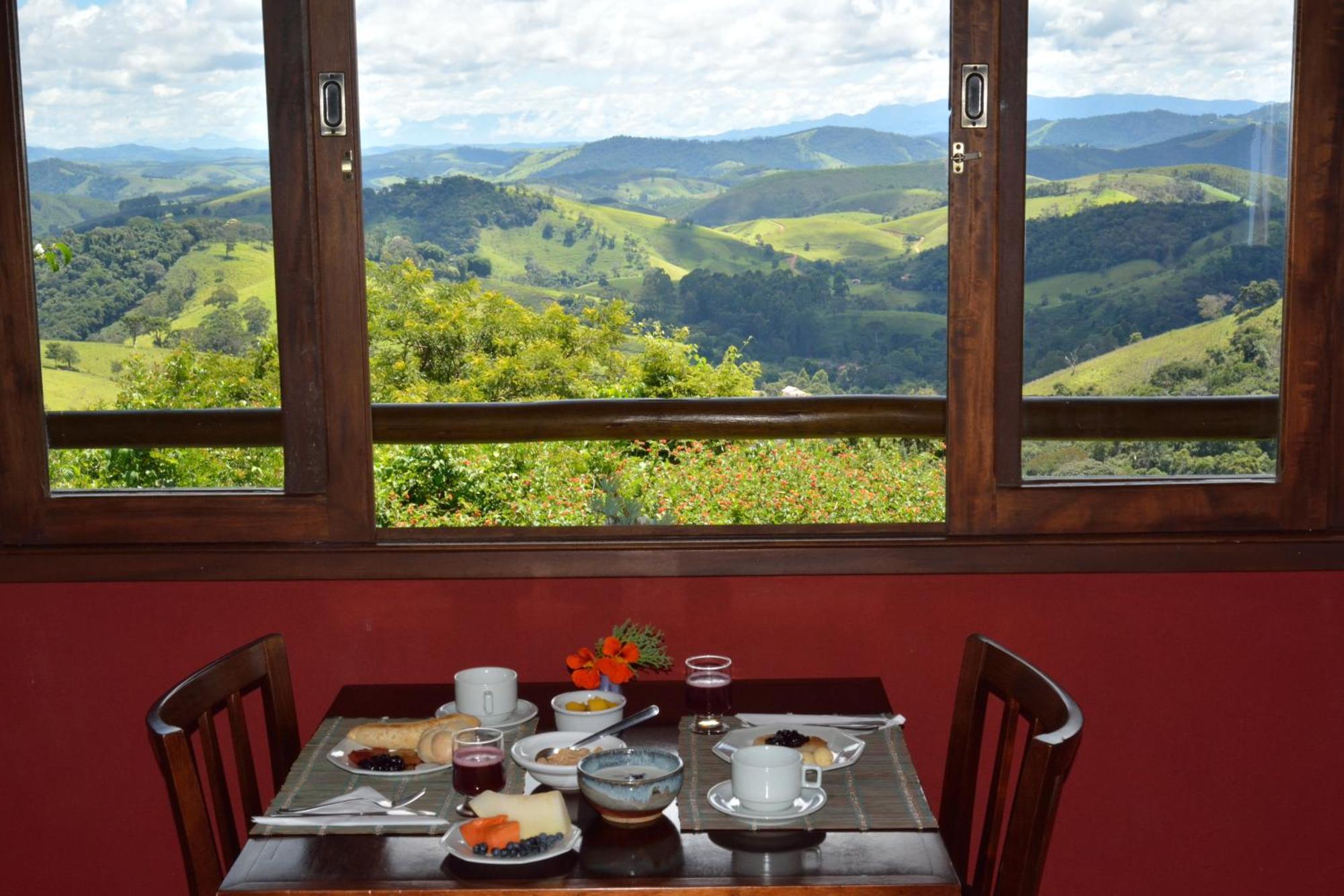 Pousada Quinta Da Serra Acomodação com café da manhã Cunha Exterior foto